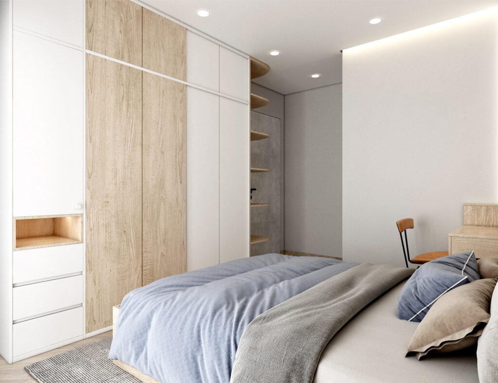 phòng ngủ thiết kế hiện đại