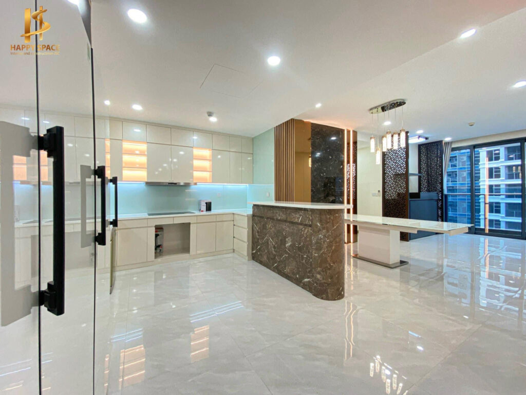 phòng bếp thiết kế hiện đại