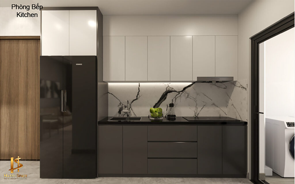 phòng bếp phong cách hiện đại